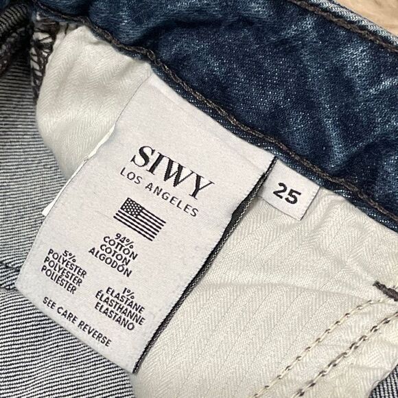 SIWY paint splatter jeans size 25 - Picture 3 of 5